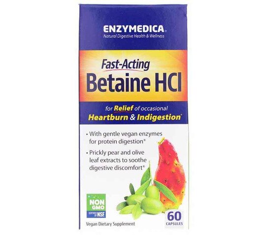 Betaine HCl Fast-Acting, ENZ